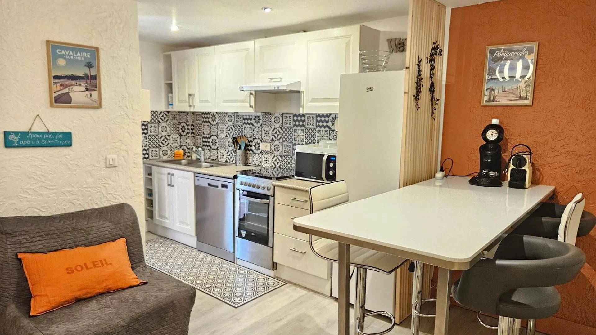 Apartamento Havre De Paix A Deux Pas Du Centre Ville Et De La Plage Cavalaire-sur-Mer